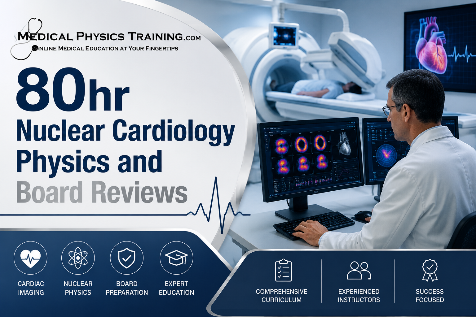 80hr Nuclear Cardiology Physics and Board Review CBNC/APCA/ACGME